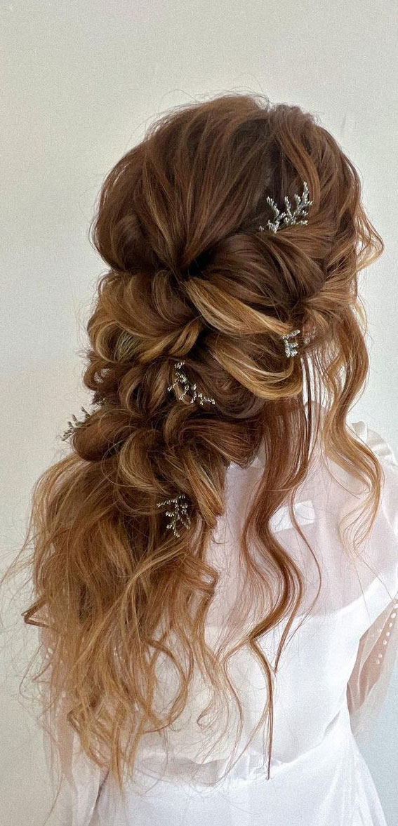 53 Best Wedding Hairstyles For 2023 Brides : Romantic fairy tale vibes
