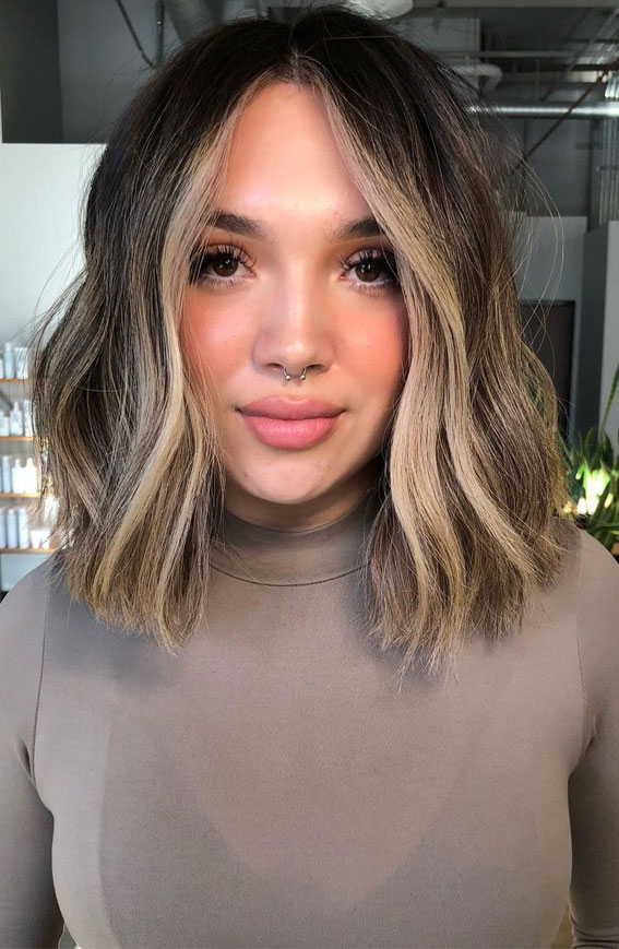 50+ New Haircut Ideas For Women To Try In 2023 Effortless balayage lob