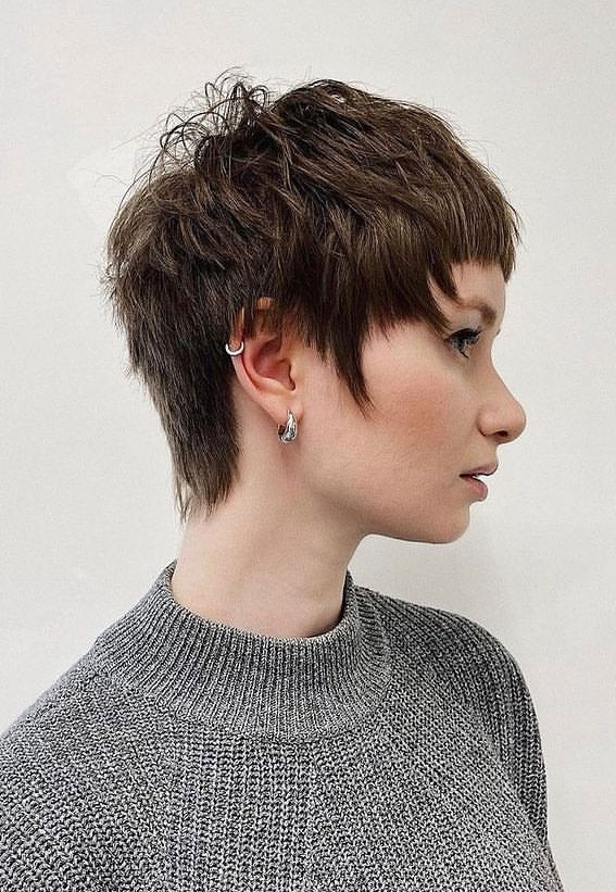 50+ New Haircut Ideas For Women To Try In 2023 : Vanilla Blonde Pixie