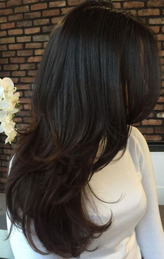 50+ New Haircut Ideas for Women to Try in 2023 : Multi-Layered Long Haircut