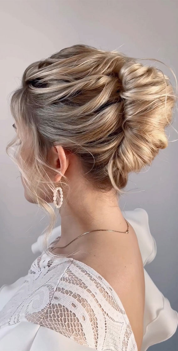 Creating Laura: Bridesmaid Hairstyle Idea #1: The French Twist