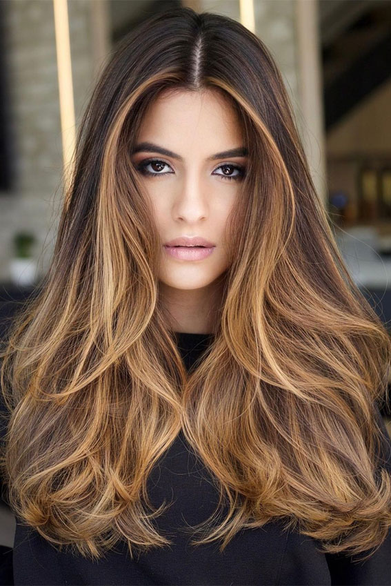 50 Dark Brown Hair with Highlights Ideas for 2023  Hair Adviser