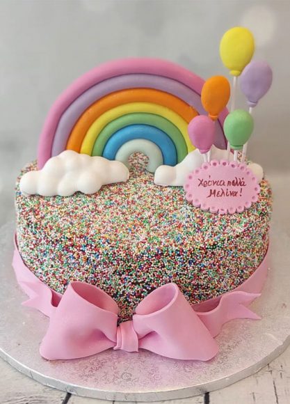 Cute Rainbow Cake Ideas For You Colourful Dessert Sprinkle And Rainbow