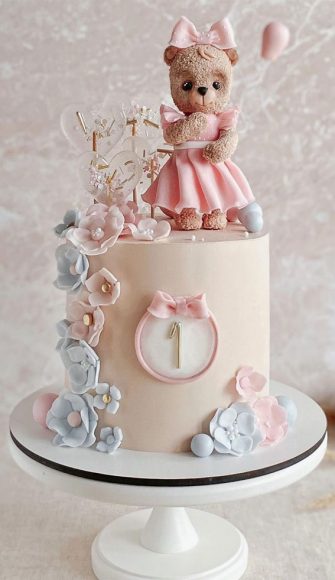 A Cake to Celebrate your Little One : Sweet Little Cake for Baby Girl