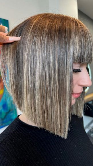 40 Timeless Charm of the Bob Haircuts & Hairstyles : Asymmetric Bob ...