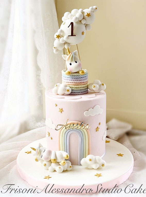 A Cake to Celebrate your Little One : Dreamy Hot Air Balloon Cake