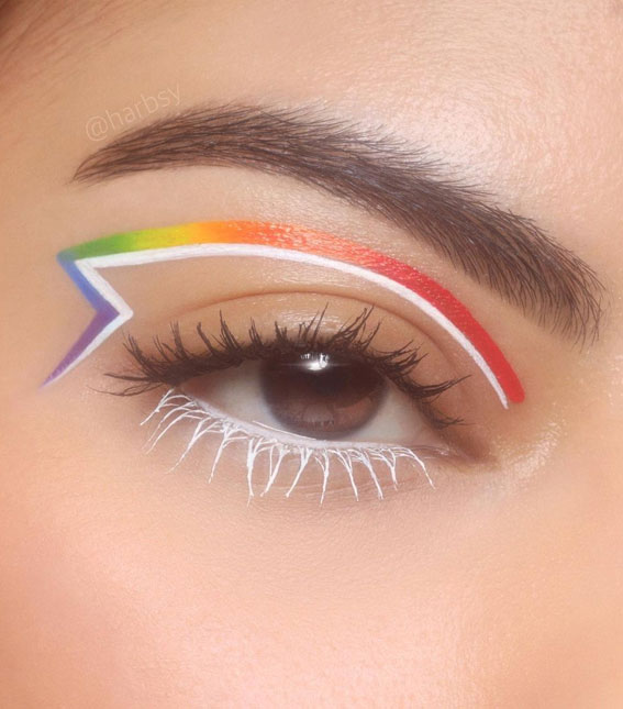 Bright Colorful Fancy Makeup Ideas Get Summer 🌈, Gallery posted by  𝚗𝚎𝚜𝚜 🐻🫧