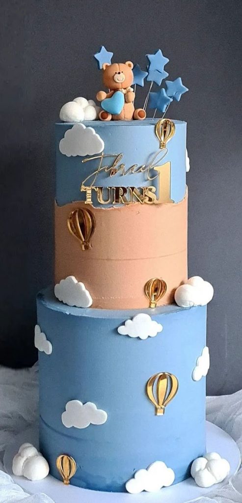 50 Birthday Cake Ideas to Mark Another Year of Joy : Two Tone First ...