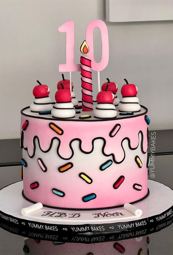 10th Birthday Cake Images - Free Download on Freepik