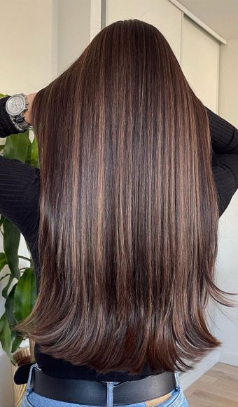 50 Exciting Hair Colour Ideas & Hairstyles for Brunettes : Chocolate ...