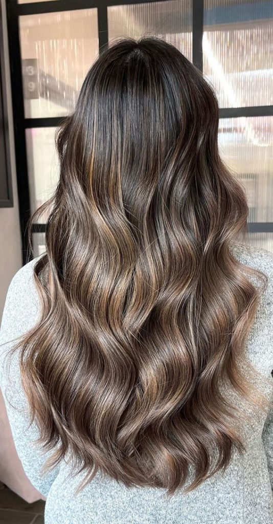 50 Exciting Hair Colour Ideas & Hairstyles for Brunettes : Airtouch ...