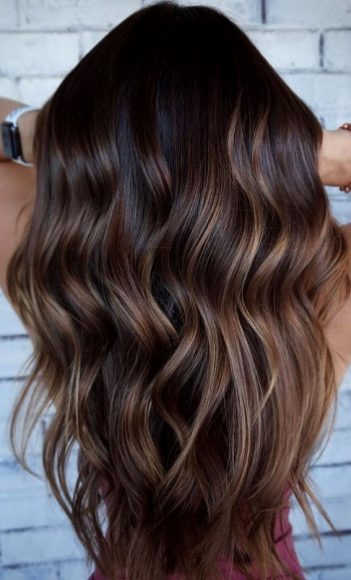 50 Exciting Hair Colour Ideas & Hairstyles for Brunettes : Caramel ...