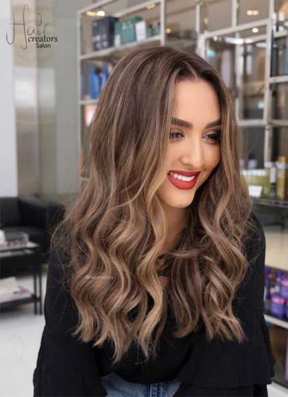 50 Inspiring Hair Colour Ideas for All Ages : Light Warm Beige Blend