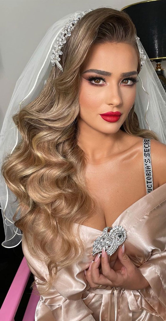 Romantic Hair Colour Ideas For Wedding-Day Glamour : Bronde to Mute Blonde