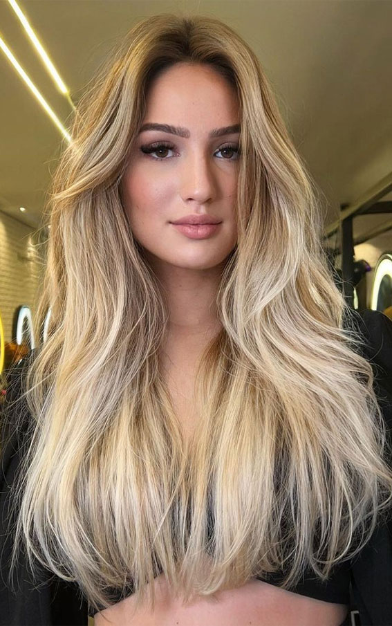 Romantic Hair Colour Ideas for Wedding-Day Glamour : Ice Blonde