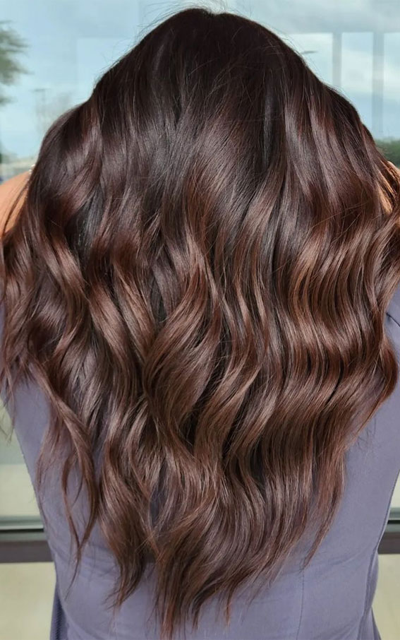 50 Exciting Hair Colour Ideas & Hairstyles for Brunettes : Shiny & Bright Up Brunette