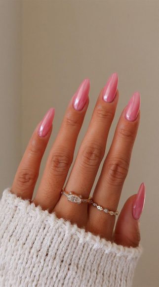 30 Playful Pink Nail Art Designs For Every Occasion Donut Glazed Pink Nails 8697