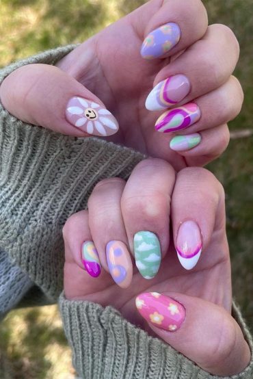 Channel the Enchanting Spirit of Summer on Your Nails : Groovy Pick ...