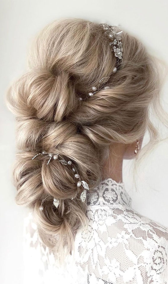 fairytale hairstyle, bridal hairstyle, wedding hairstyles, bridal hairstyle ideas, wedding hairstyle brides, updo hairstyles, ethereal updos, wedding updo hairstyles