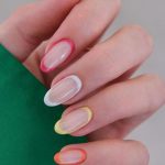 50 Pick and Mix Nail Designs for an Unboring Look : Mix n Match Border Nails