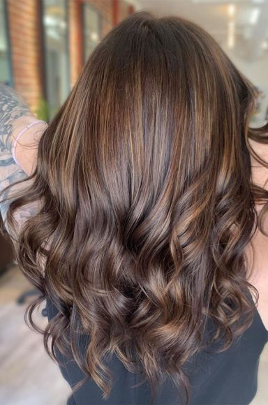 42 Breathtaking Balayage Hair Ideas : Toffee Swirl