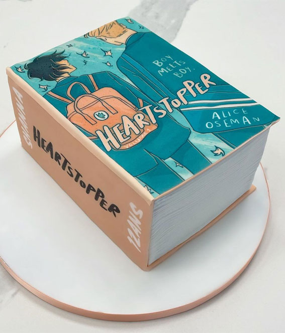 30+ Heartstopper Themed Cake Ideas : Heartstopper Book-Inspired Cake