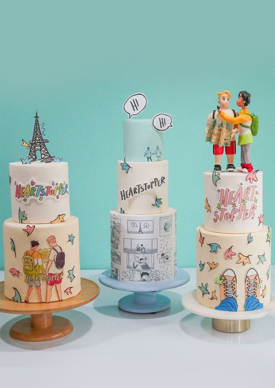 30+ Heartstopper Themed Cake Ideas : Which Heartstopper Cake is Your?