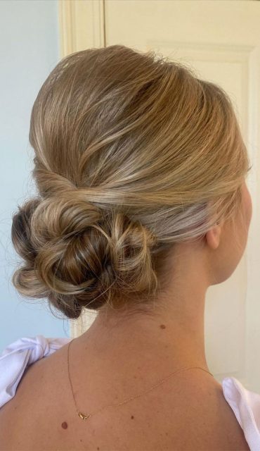 Chic Updos To Elevate Your Hair Game Loopy Low Bun