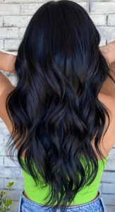 50 Sweater Weather Shades Fall Hair Colour Transformations : Dark Blue ...