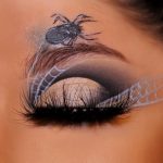 40+ Spooky Halloween Makeup Transformation Ideas : Spider + Spider Web ...