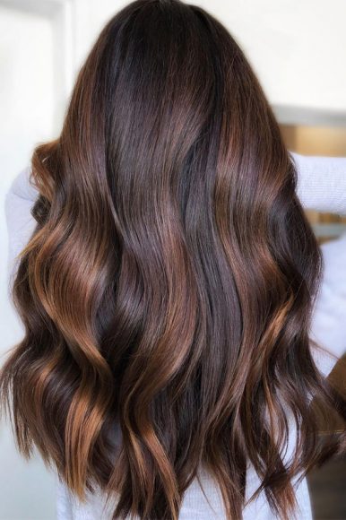 Interesting Hair Colour Ideas for Colder Months : Cinnamon Spice