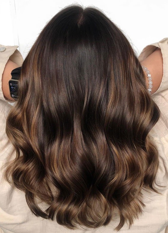 Interesting Hair Colour Ideas for Colder Months : Glowing Chestnut