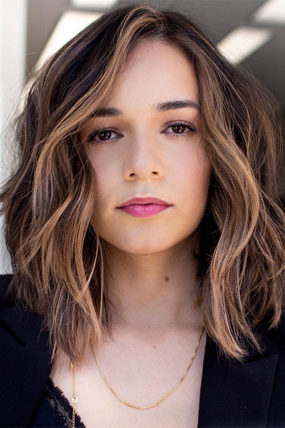 Structured Sophistication Bob Haircut Ideas : bob haircut, textured bob, bob haircut ideas