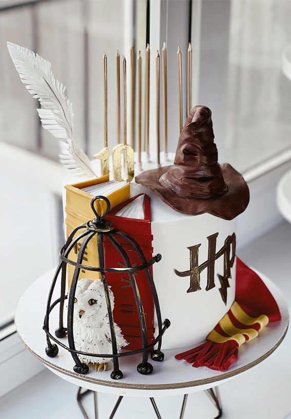 Harry Potter Birthday cake  Harry potter cake, Harry potter