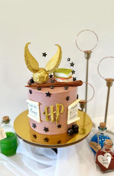 Enchanting Harry Potter Cake Ideas For Wizards And Witches Pink