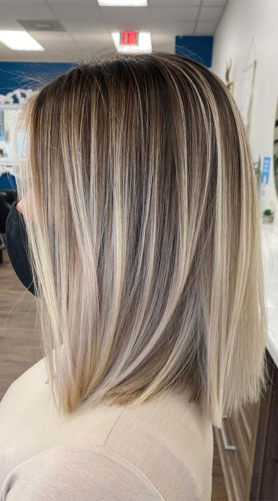 40 Frost-Kissed Hues To Embrace the Chill : Dirty Vanilla Blonde