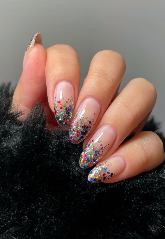 100+ Glitter Gradient Nails Stock Photos, Pictures & Royalty-Free Images -  iStock