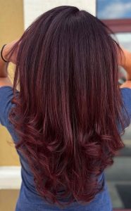 25 Cherry Cola Hair Color Ideas : Color Melt Cherry Cola Layers