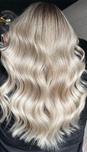 Enchanting Hair Colour Trends To Illuminate 2024 Champagne Silk Hair   Hair Color Trends 2024 32 173x300 