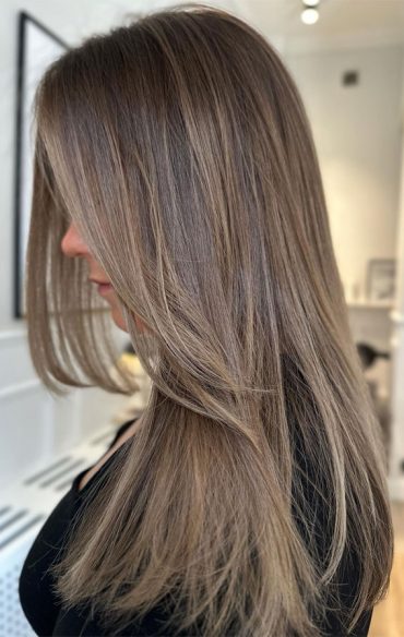 Enchanting Hair Colour Trends To Illuminate 2024 : Hazel Brown Hair Colour