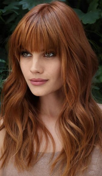 Enchanting Hair Colour Trends To Illuminate 2024 Ginger With Walnut   Hair Color Trends 2024 57 336x580 