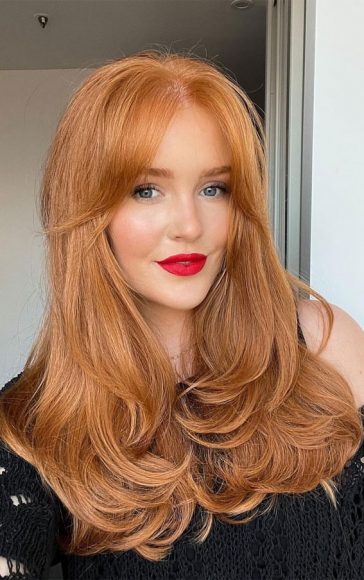 Enchanting Hair Colour Trends To Illuminate 2024 : Biscoff Blonde