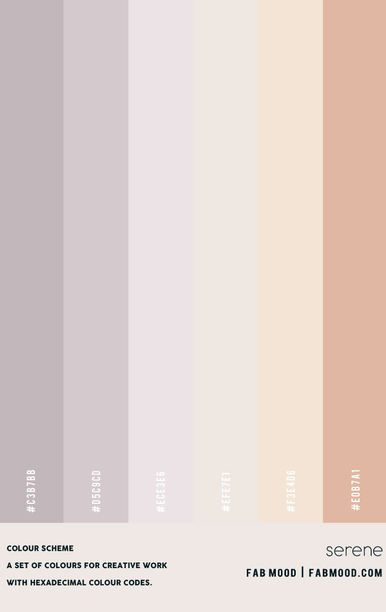 color scheme, color combination, lilac color scheme, eggshell and lilac, eggshell and lilac color scheme, eggshell color scheme