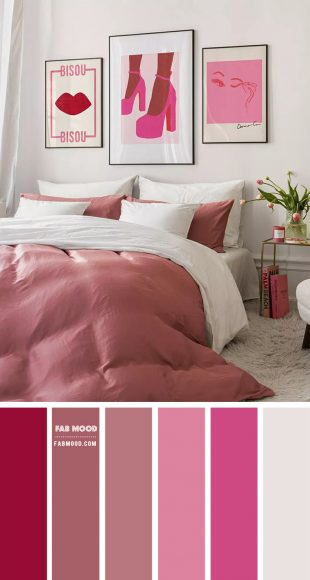 Embracing 80s Glamour in a Playful Pink Bedroom, Retro Bedroom