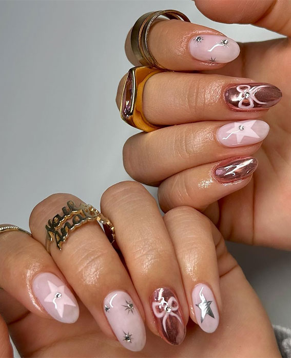 Simple Nail Ideas That're Perfect For January : Simple Soft Pink Nails