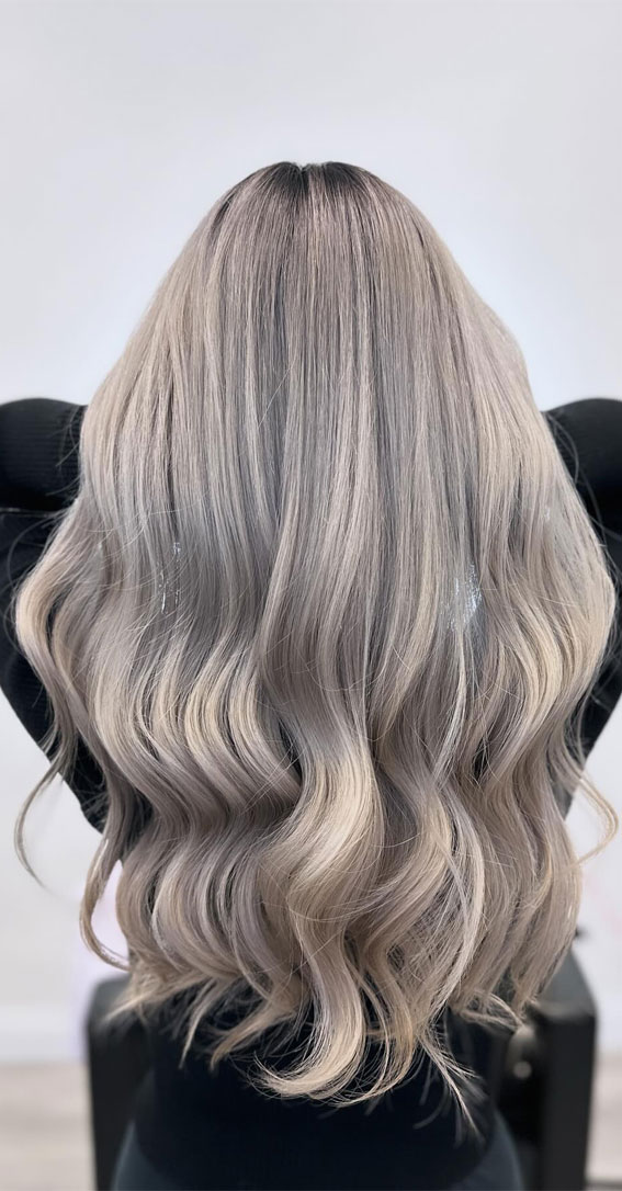 icy blonde ombre, icy blonde hair, hair color trends, brunette, brown balayage, dark hair color ideas, biscuit hair colours, hair color ideas, spring hair colors, blonde balayage, honey brown bronde, bronde hair colors