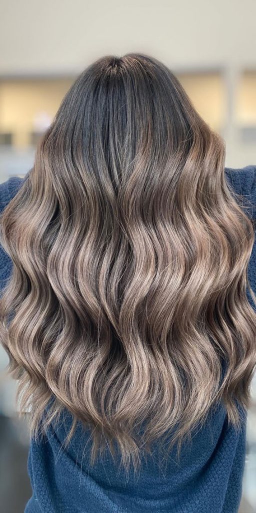 50 Fabulous Balayage Hair Colour Ideas for 2024 : Light Ash Brown