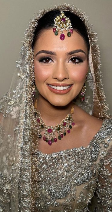 40 Radiant Bridal Glamour Wedding Makeup Ideas Glam Pakistan Bride Look 6102