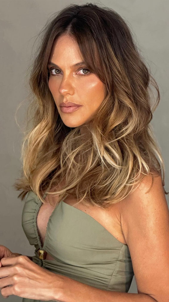 33 Brown Hair Illuminated Blonde Highlights Ideas : Cool Brown with Light Blonde