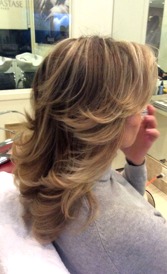 Exploring Chic Haircuts And Hair Trends : Modern Elegant layers
